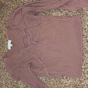 Kendal + Kylie tie top